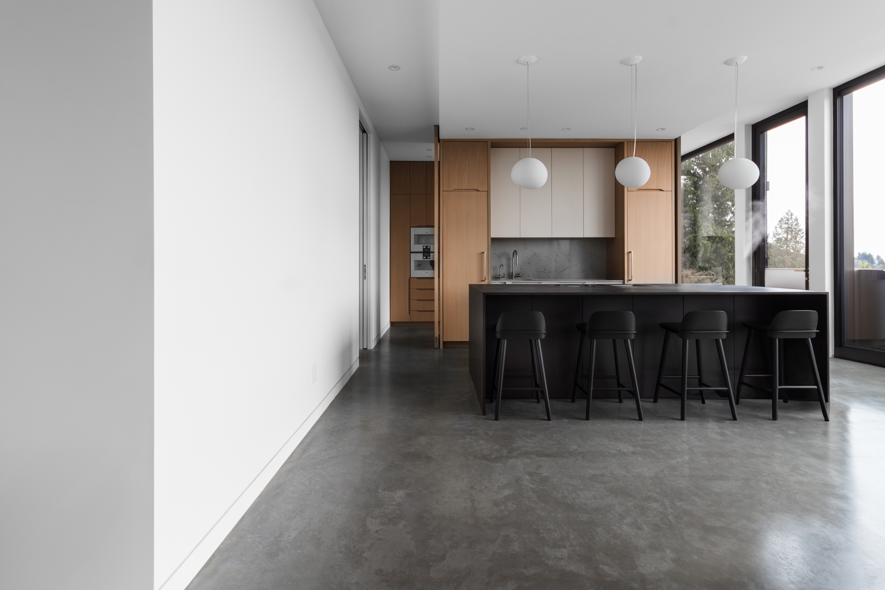 Considered lighting and integrated technology in a private residence